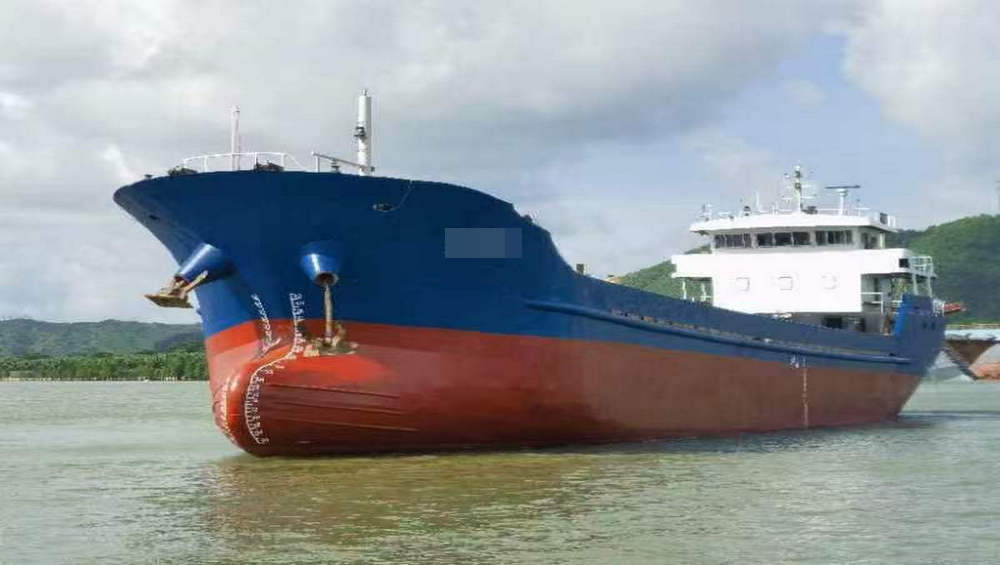 Sale of dry cargo ship with a deadweight of 980 tons